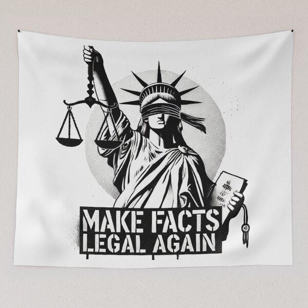 Item preview, Make Facts Legal Again – Political Design designed and sold by ColorVibre.