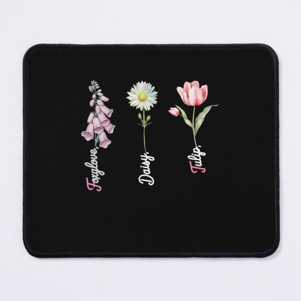 Item preview, Floral Foxglove Daisy Tulip Floral Garden Lover designed and sold by lidanmasi.