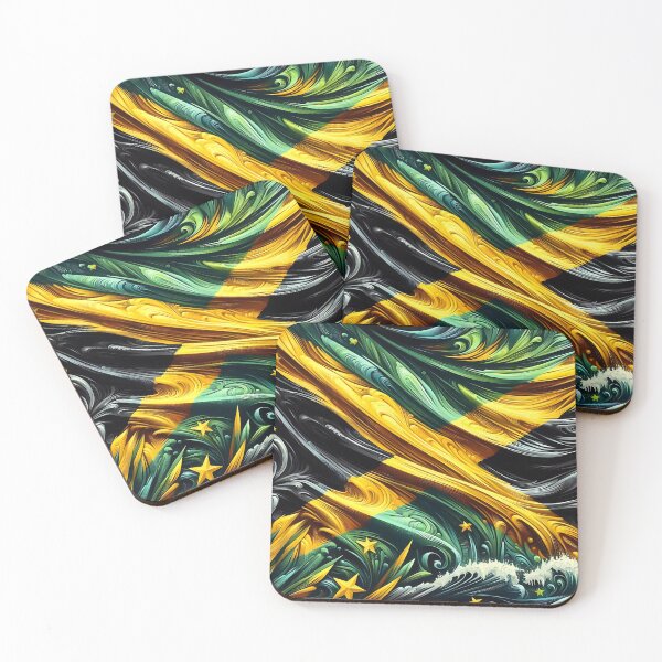Item preview, Jamaican Flag designed and sold by Intriguing Designs.