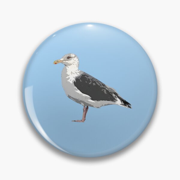 Item preview, Slaty-backed Gull Color Design  designed and sold by designsasstultd.