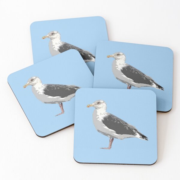 Item preview, Slaty-backed Gull Color Design  designed and sold by designsasstultd.