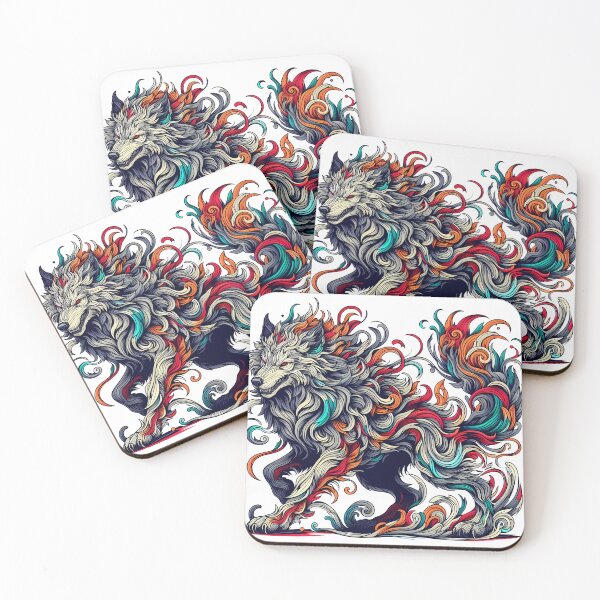 Item preview, Mythical Wolf designed and sold by DogArtGallery.