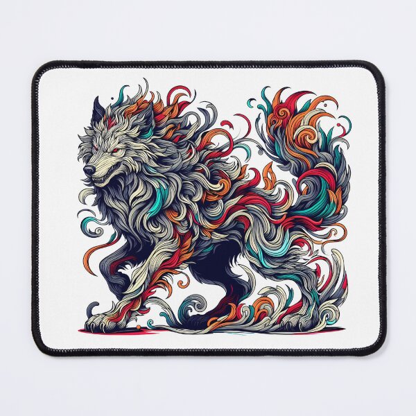 Item preview, Mythical Wolf designed and sold by DogArtGallery.