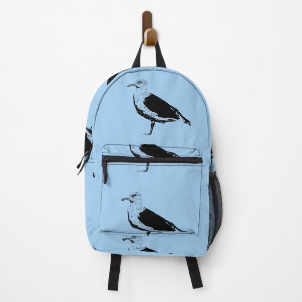 Item preview, Slaty-backed Gull Black Design designed and sold by designsasstultd.