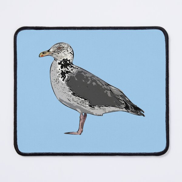 Item preview, Slaty-backed Gull Black Alternate Design  designed and sold by designsasstultd.