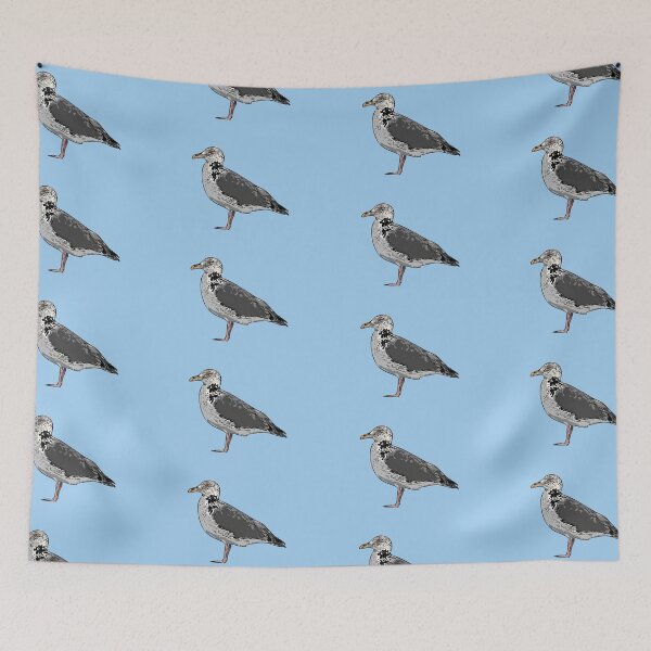Item preview, Slaty-backed Gull Black Alternate Design  designed and sold by designsasstultd.