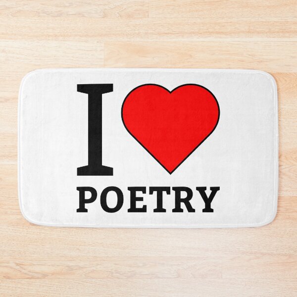 Item preview, I love poetry    designed and sold by Rachel the Artist .