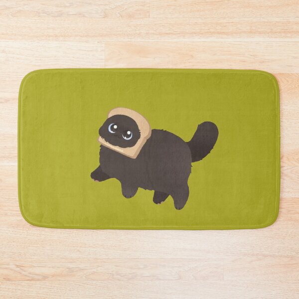 Item preview, Cute cat with head in bread slice, so funny designed and sold by Nicoladenisa71.