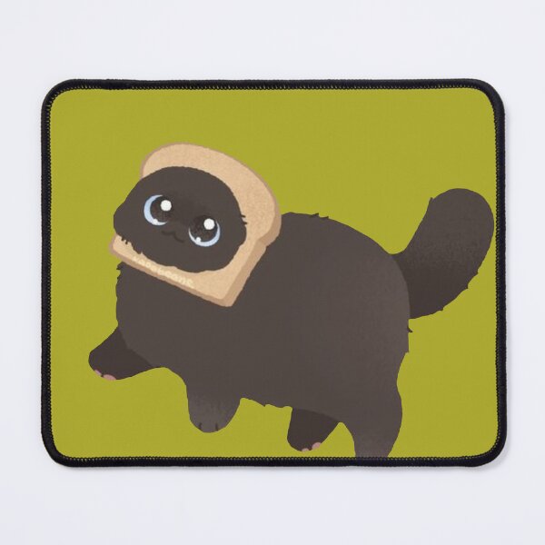 Item preview, Cute cat with head in bread slice, so funny designed and sold by Nicoladenisa71.