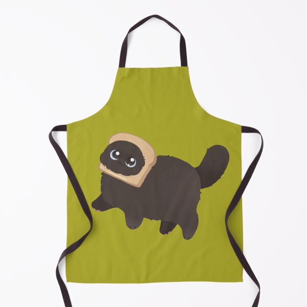 Item preview, Cute cat with head in bread slice, so funny designed and sold by Nicoladenisa71.