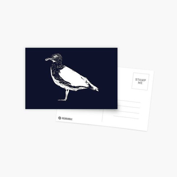 Item preview, Slaty-backed Gull White Design  designed and sold by designsasstultd.