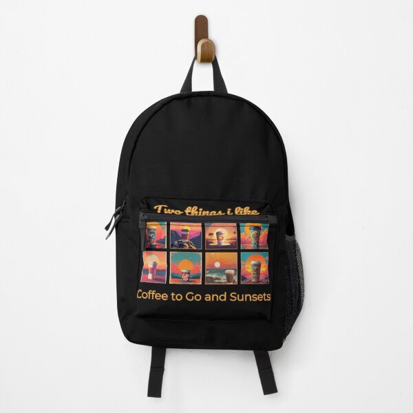 Item preview, Retro Coffee & Sunset Aesthetic – Two Things I Like designed and sold by Valudity.