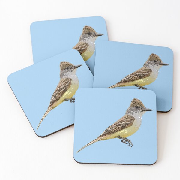 Item preview, Brown-crested Flycatcher Color Design  designed and sold by designsasstultd.