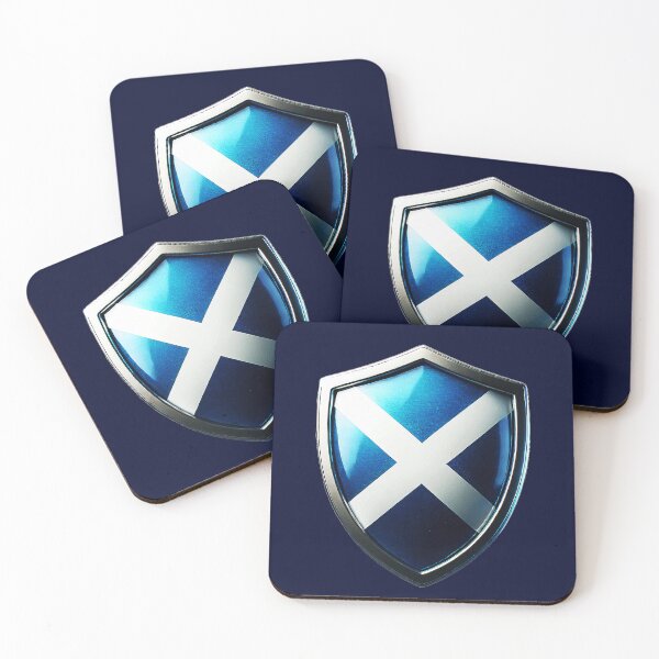 Item preview, Scottish Saltire Shield – Strength and Highland Heritage designed and sold by Highlandkings.
