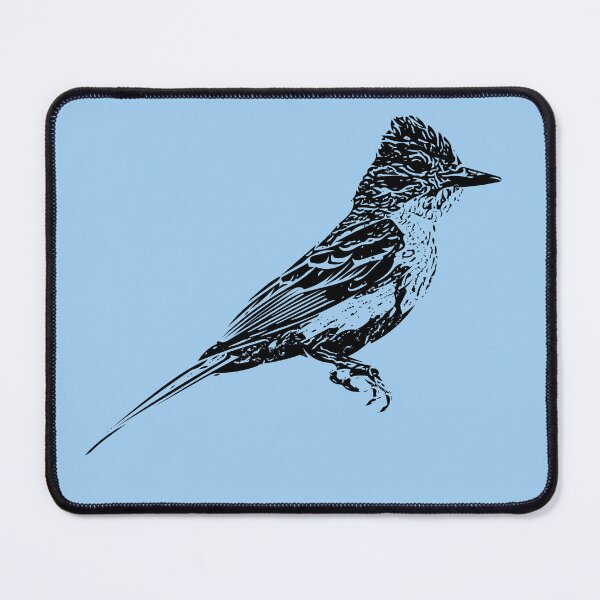 Item preview, Brown-crested Flycatcher Black Design designed and sold by designsasstultd.