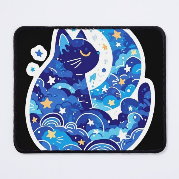 Item preview, Moonlit cat designed and sold by MendaciousMina.