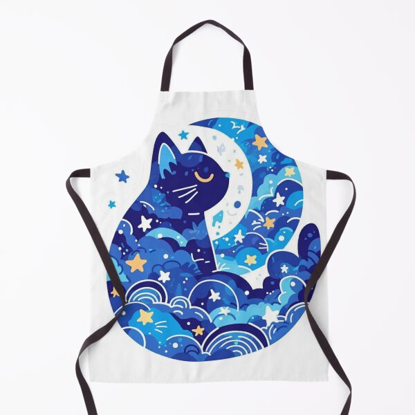 Item preview, Moonlit cat designed and sold by MendaciousMina.