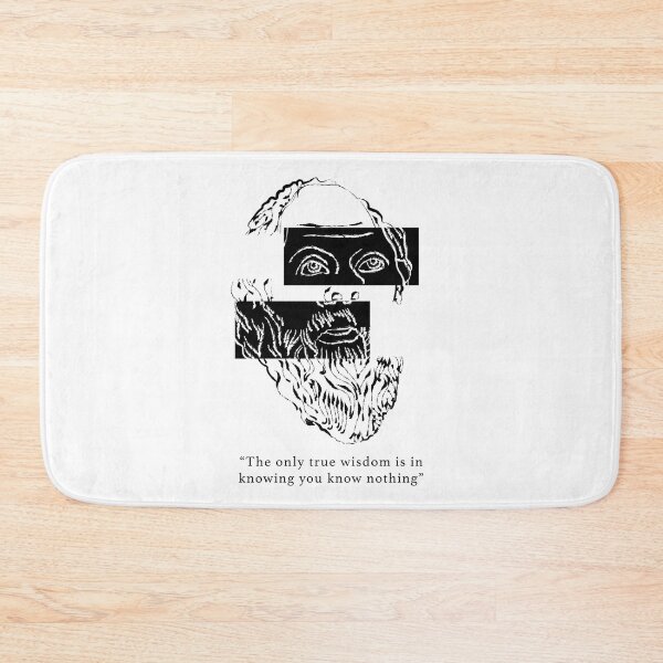 Item preview, Socrates and his famous quote designed and sold by maredesign.