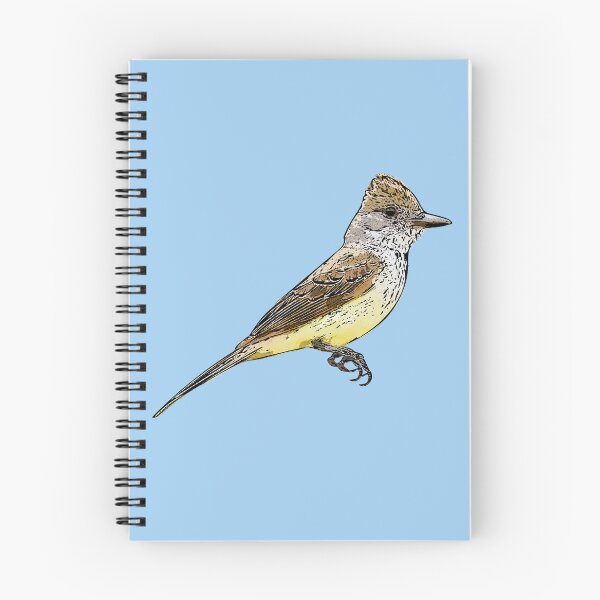 Item preview, Brown-crested Flycatcher Black Alternate Design  designed and sold by designsasstultd.