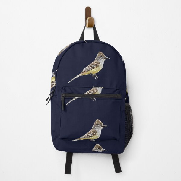 Item preview, Brown-crested Flycatcher White Alternate Design  designed and sold by designsasstultd.