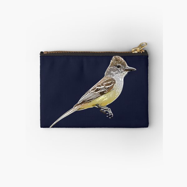 Item preview, Brown-crested Flycatcher White Alternate Design  designed and sold by designsasstultd.