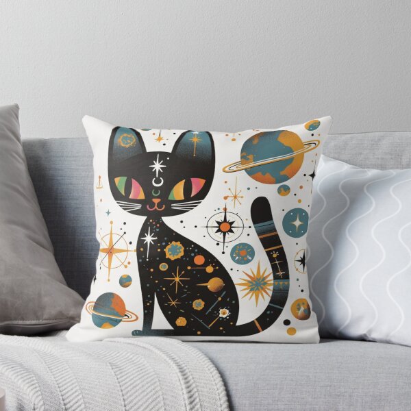 Item preview, Atomic retro cat designed and sold by MendaciousMina.