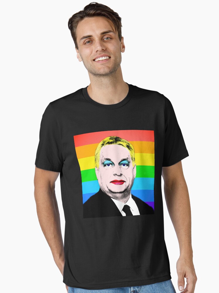 Thumbnail 2 von 7, Essential T-Shirt, Budapest Pride LGBTQ designt und verkauft von VirgilPeck.