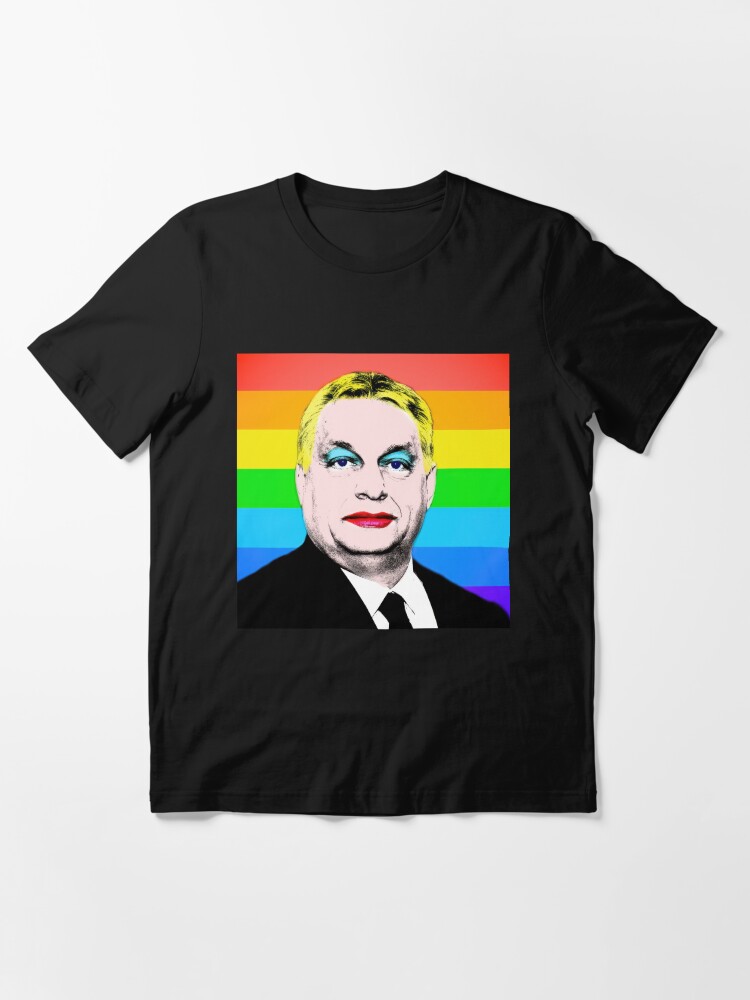Thumbnail 3 von 7, Essential T-Shirt, Budapest Pride LGBTQ designt und verkauft von VirgilPeck.