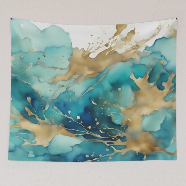 Item preview, Beautiful Abstract Ocean designed and sold by CalmnessbyChoice.