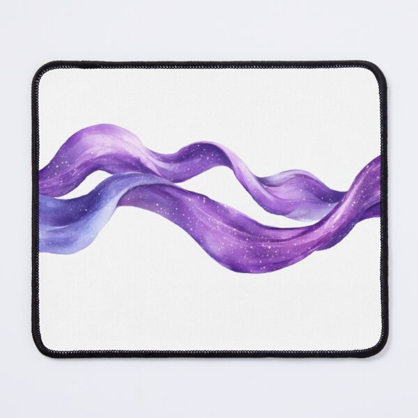 Item preview, Purple Galaxy Wave – Mystical Cosmic Watercolor Art designed and sold by AchaRat.