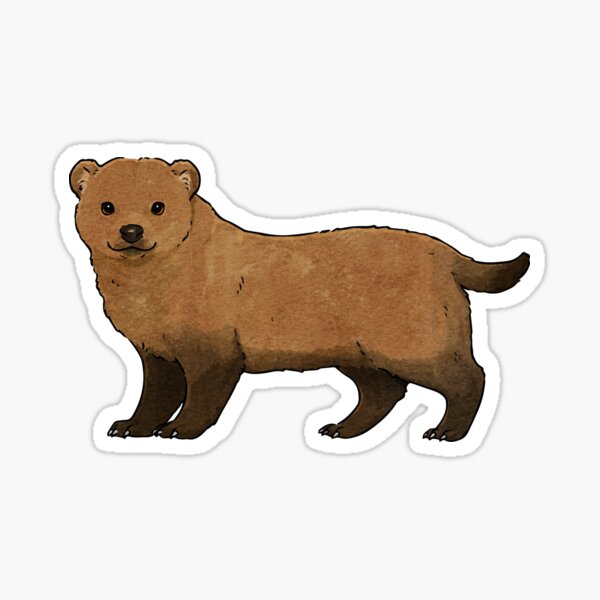 Item preview, Hand drawn cute Bush Dog designed and sold by You Store.
