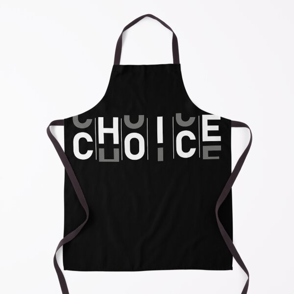 Item preview, Visual Impact of Choice: A Deep Dive into the Unique Black and White Typographic Expression of the Word ‘Choice’ designed and sold by All-Of-Art.