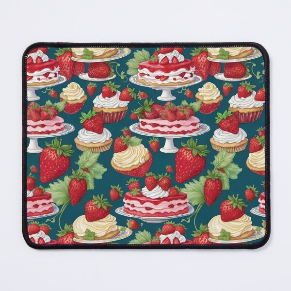 Item preview, Strawberry Shortcakes With Whipping Cream Frosting And Fresh Strawberries designed and sold by CarrollGene.