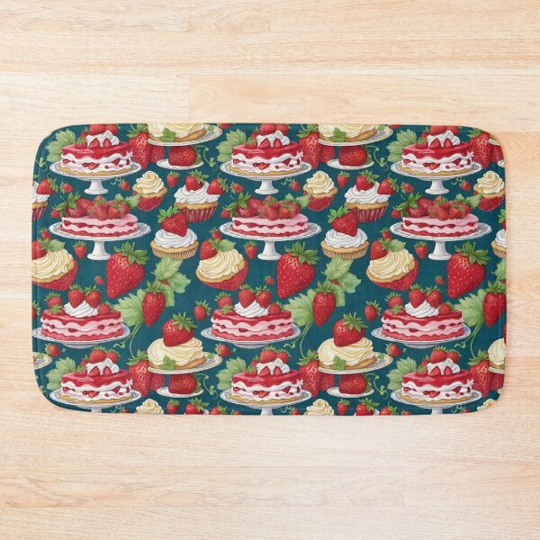 Item preview, Strawberry Shortcakes With Whipping Cream Frosting And Fresh Strawberries designed and sold by CarrollGene.