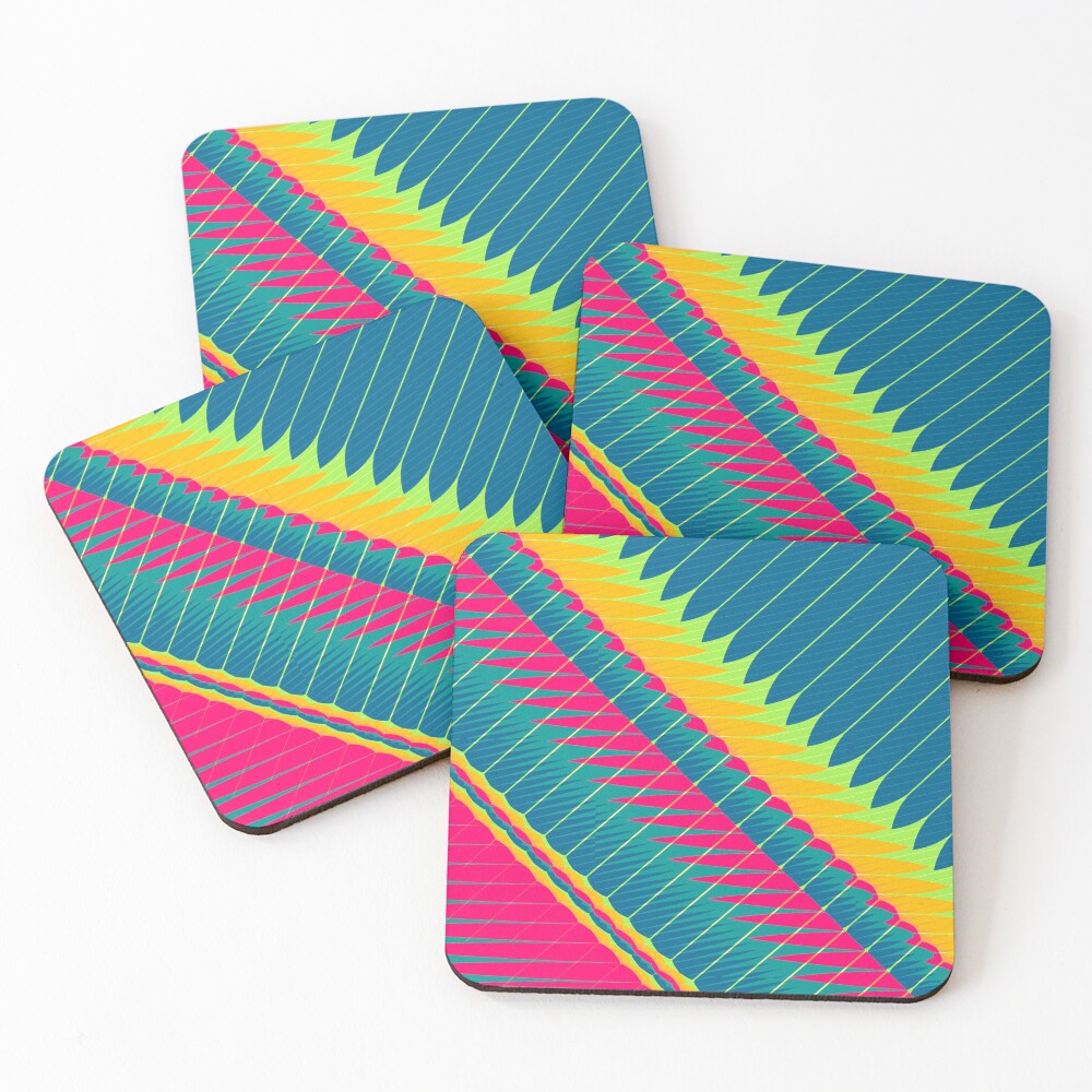 Item preview, Coasters (Set of 4) designed and sold by LeftoverKittyCo.