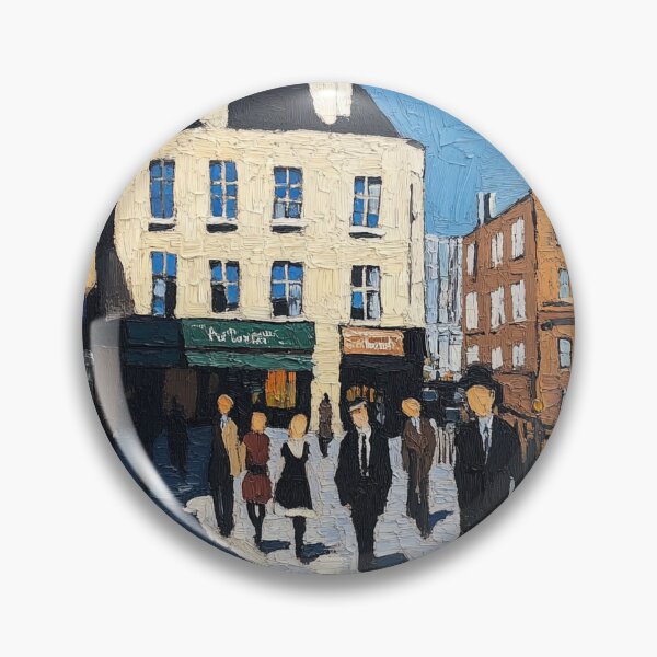 Item preview, Dublin | Post-impressionist painting style designed and sold by ComicsFactory.