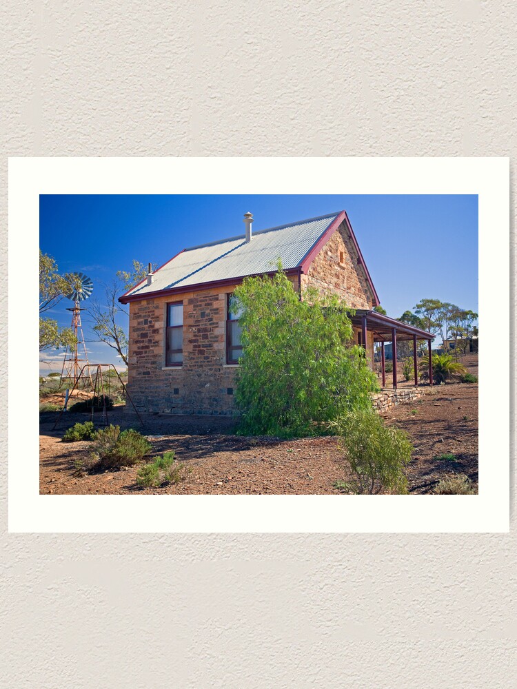 Alternate view of Old School House Art Print