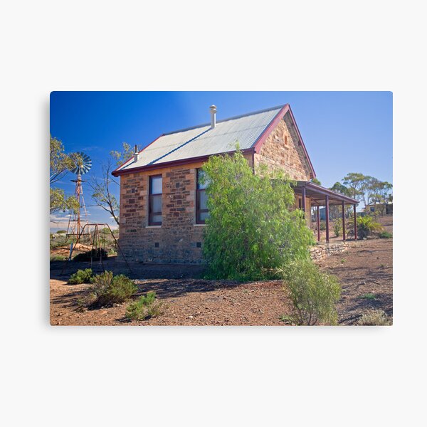 Old School House Metal Print