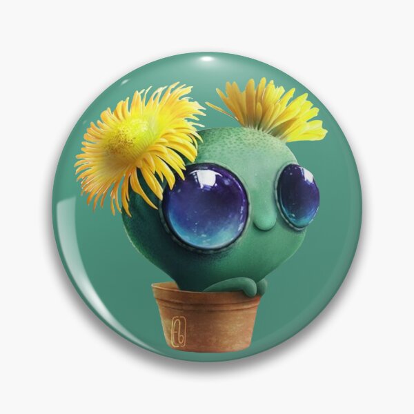 Item preview, Cute smiling cactus with big eyes in a pot designed and sold by Nicoladenisa71.
