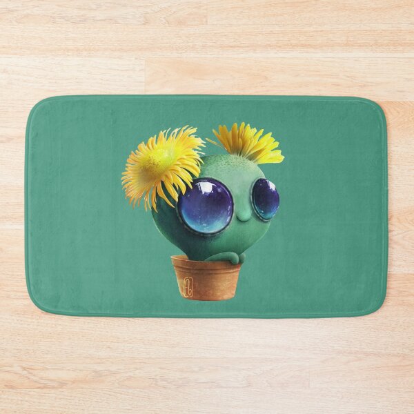 Item preview, Cute smiling cactus with big eyes in a pot designed and sold by Nicoladenisa71.