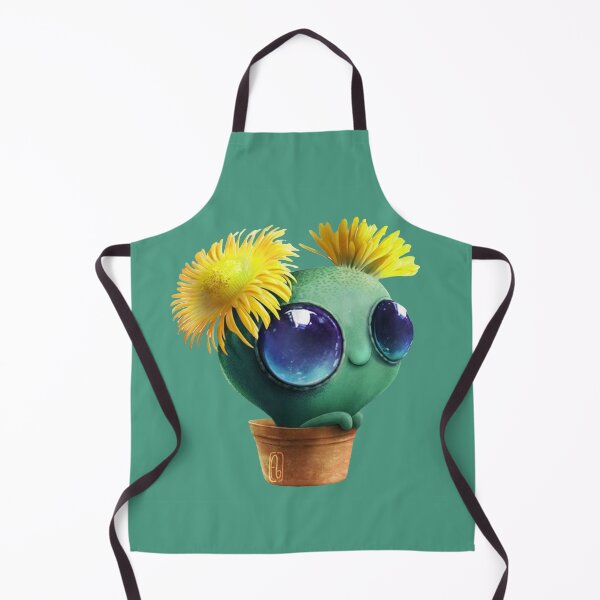 Item preview, Cute smiling cactus with big eyes in a pot designed and sold by Nicoladenisa71.