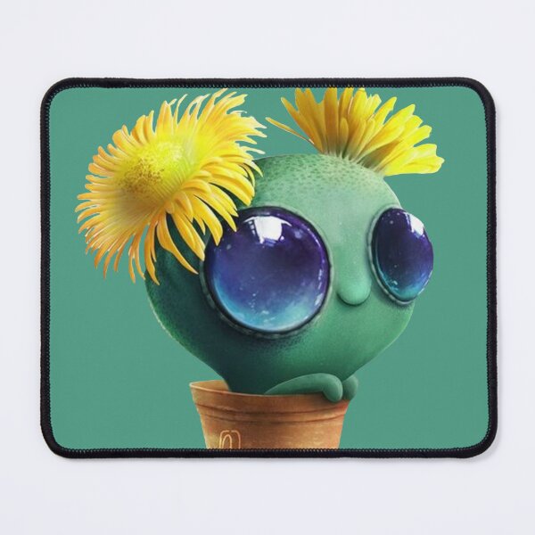 Item preview, Cute smiling cactus with big eyes in a pot designed and sold by Nicoladenisa71.