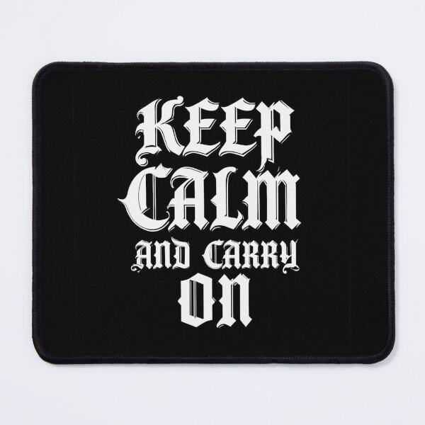 Item preview, Keep Calm and Carry On designed and sold by TrendNest Designs USA.