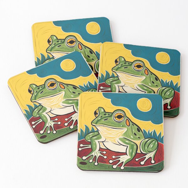 Item preview, Frog Toad, Cute Frog Drawing  designed and sold by Cuteanimalgifts.