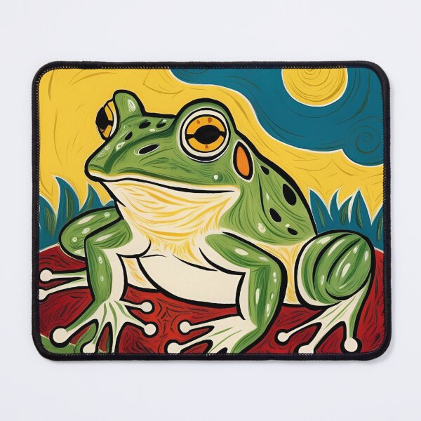 Item preview, Frog Toad, Cute Frog Drawing  designed and sold by Cuteanimalgifts.
