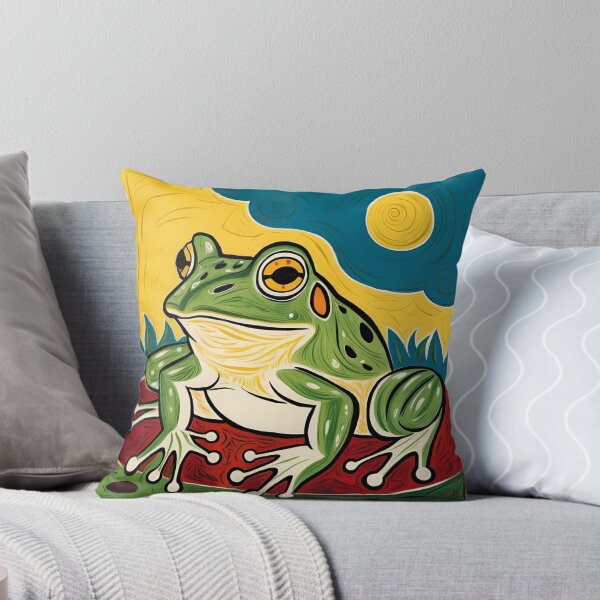 Item preview, Frog Toad, Cute Frog Drawing  designed and sold by Cuteanimalgifts.