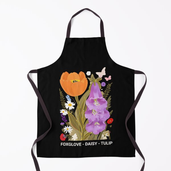 Item preview, Foxglove Daisy Tulip Floral Anti designed and sold by lidanmasi.