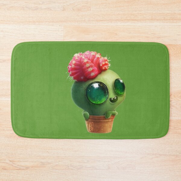 Item preview, Cute smiling cactus with big eyes in a pot designed and sold by Nicoladenisa71.