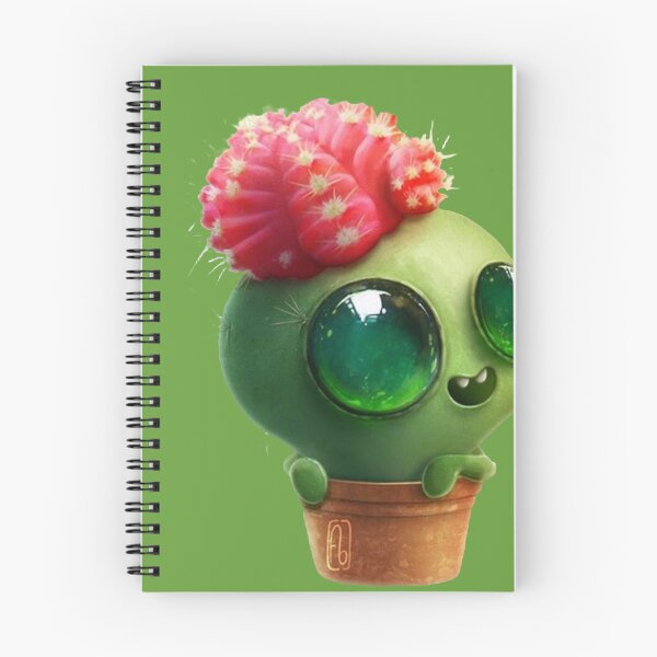 Item preview, Cute smiling cactus with big eyes in a pot designed and sold by Nicoladenisa71.