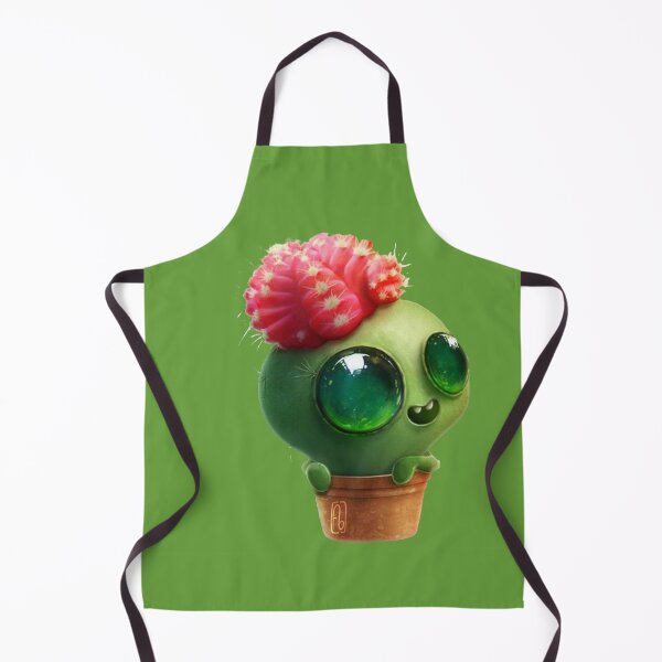 Item preview, Cute smiling cactus with big eyes in a pot designed and sold by Nicoladenisa71.